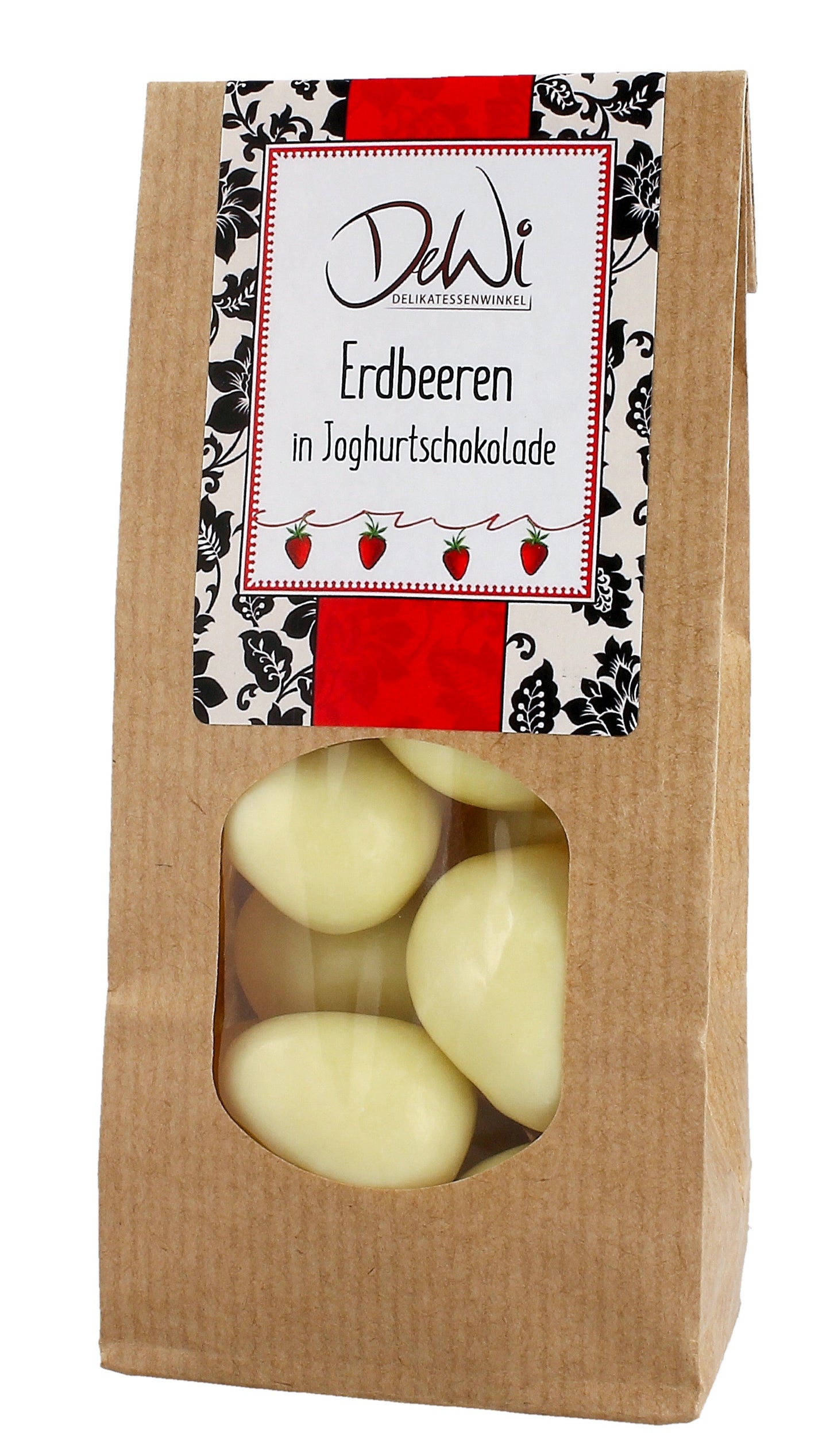 Erdbeeren in Joghurtschokolade 125g