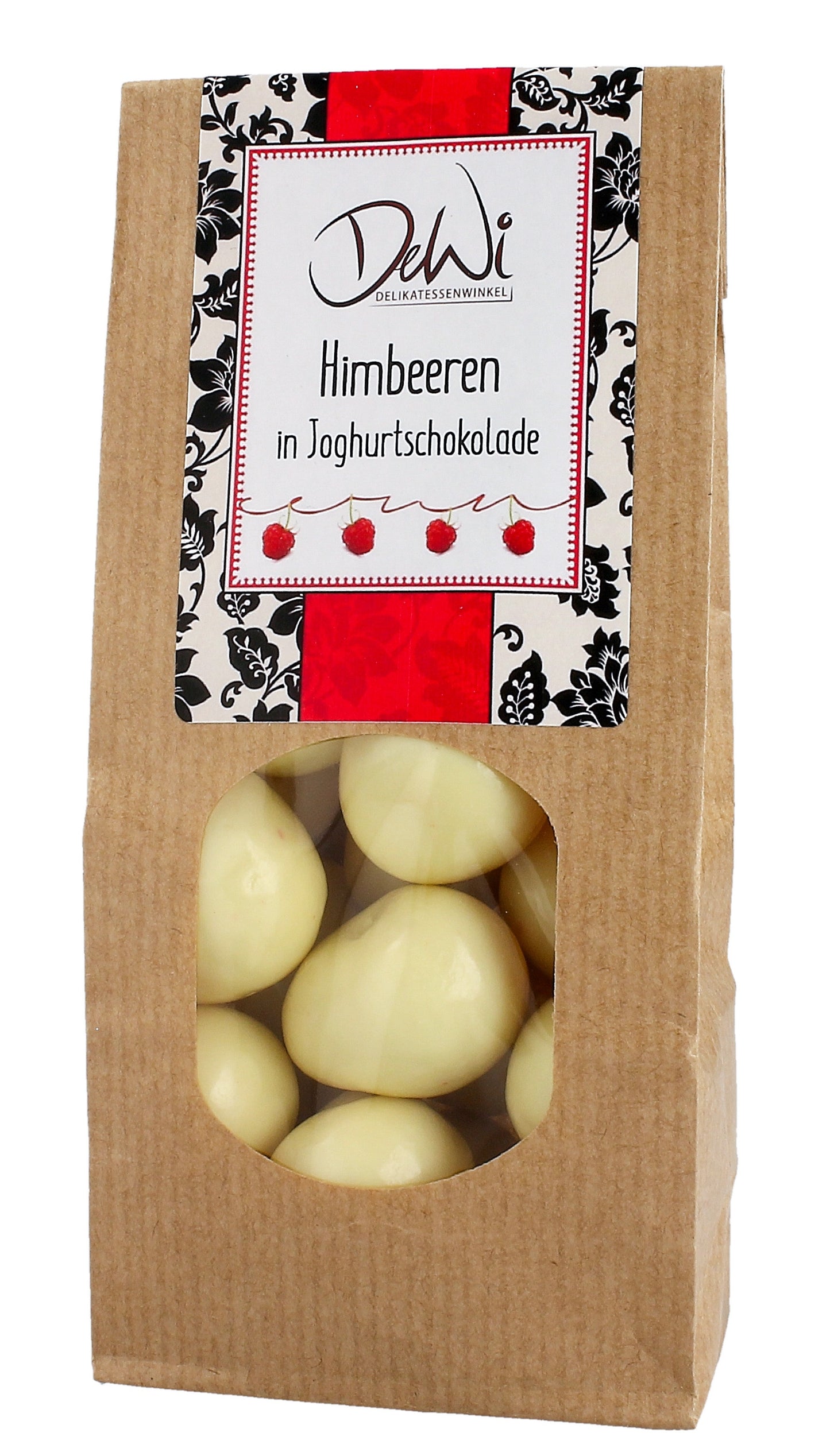 Himbeeren in Joghurtschokolade 150g