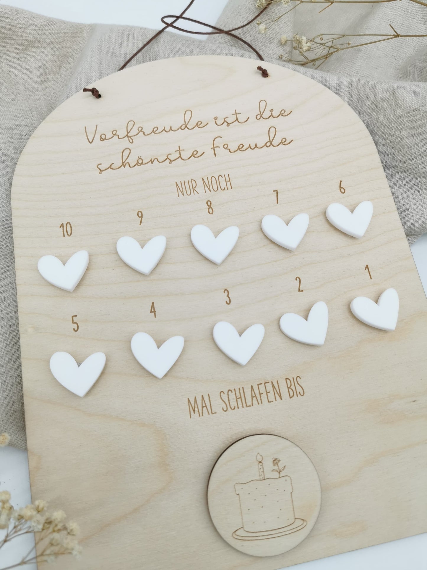 Countdown Tafel