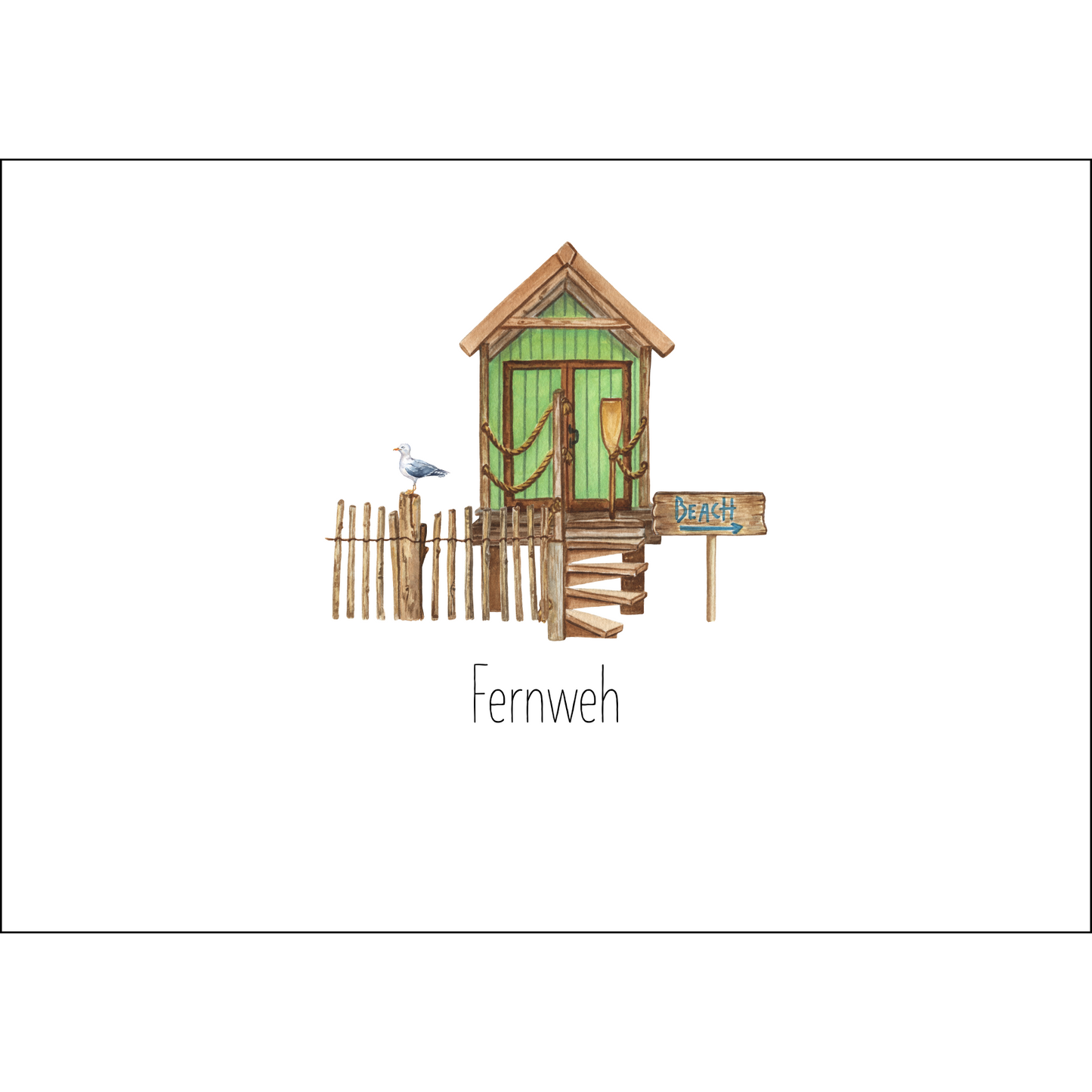 Fernweh - Strandhaus