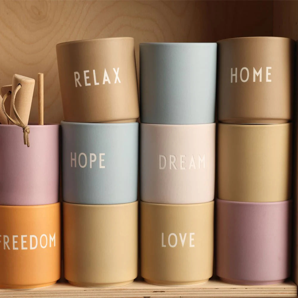 Design Letters - Becher, Relax, natur