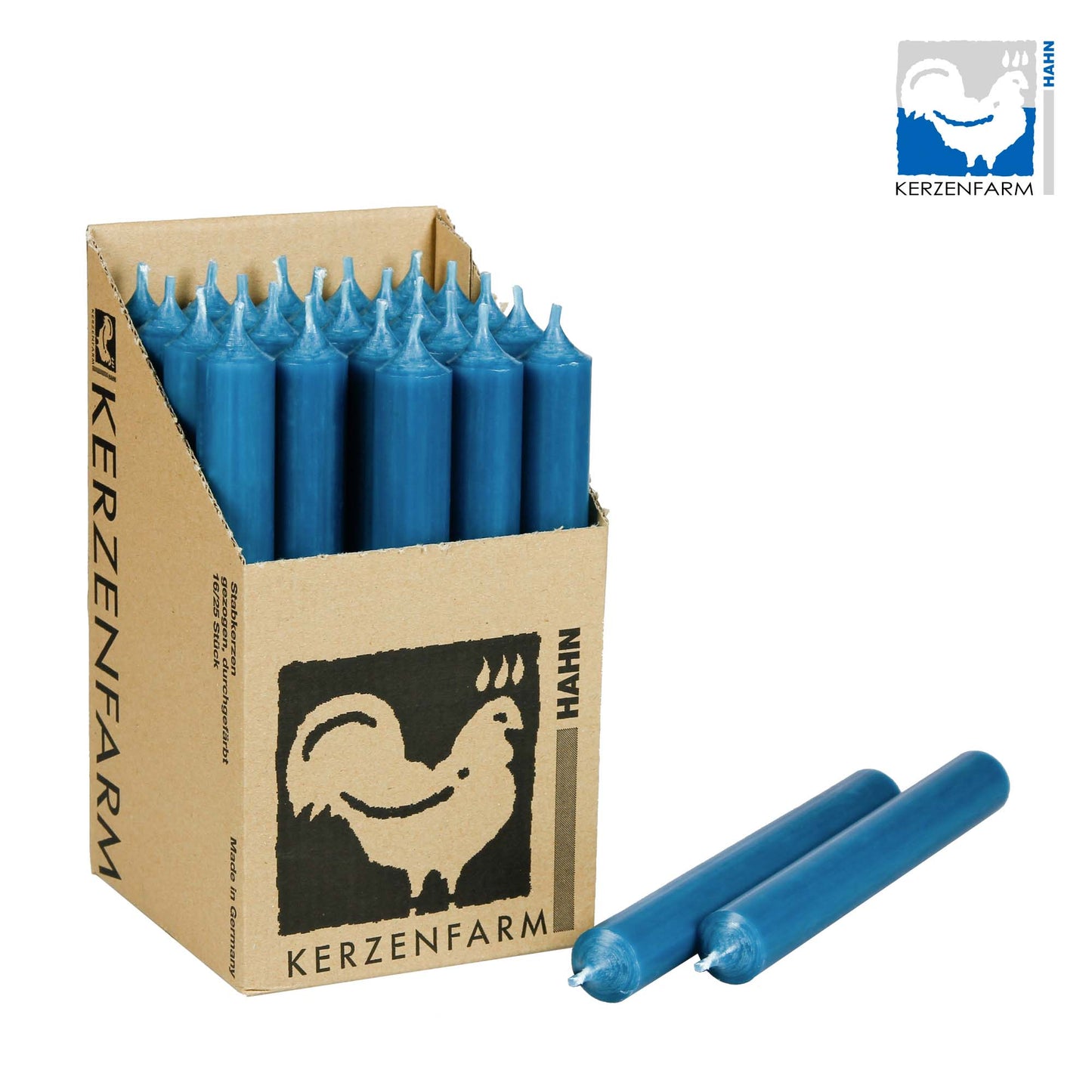 Stabkerze petrol 180x22mm