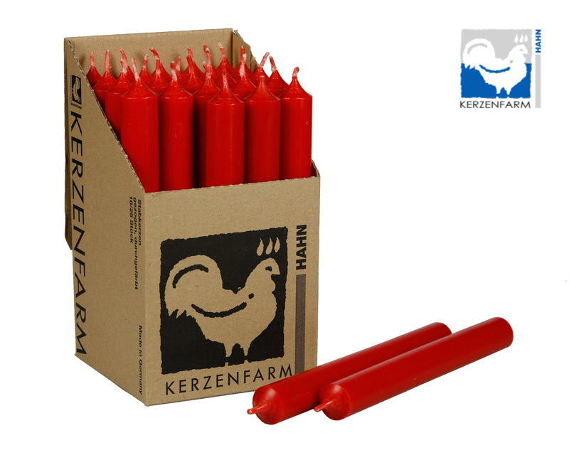 Stabkerze rot 180x22mm