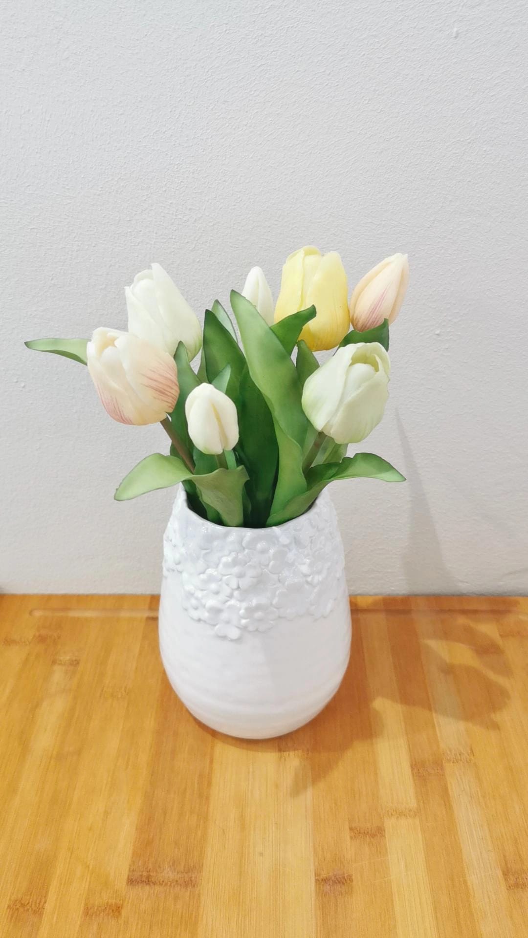 Tulpenbund Silikon - Real Touch Gelb/Grün