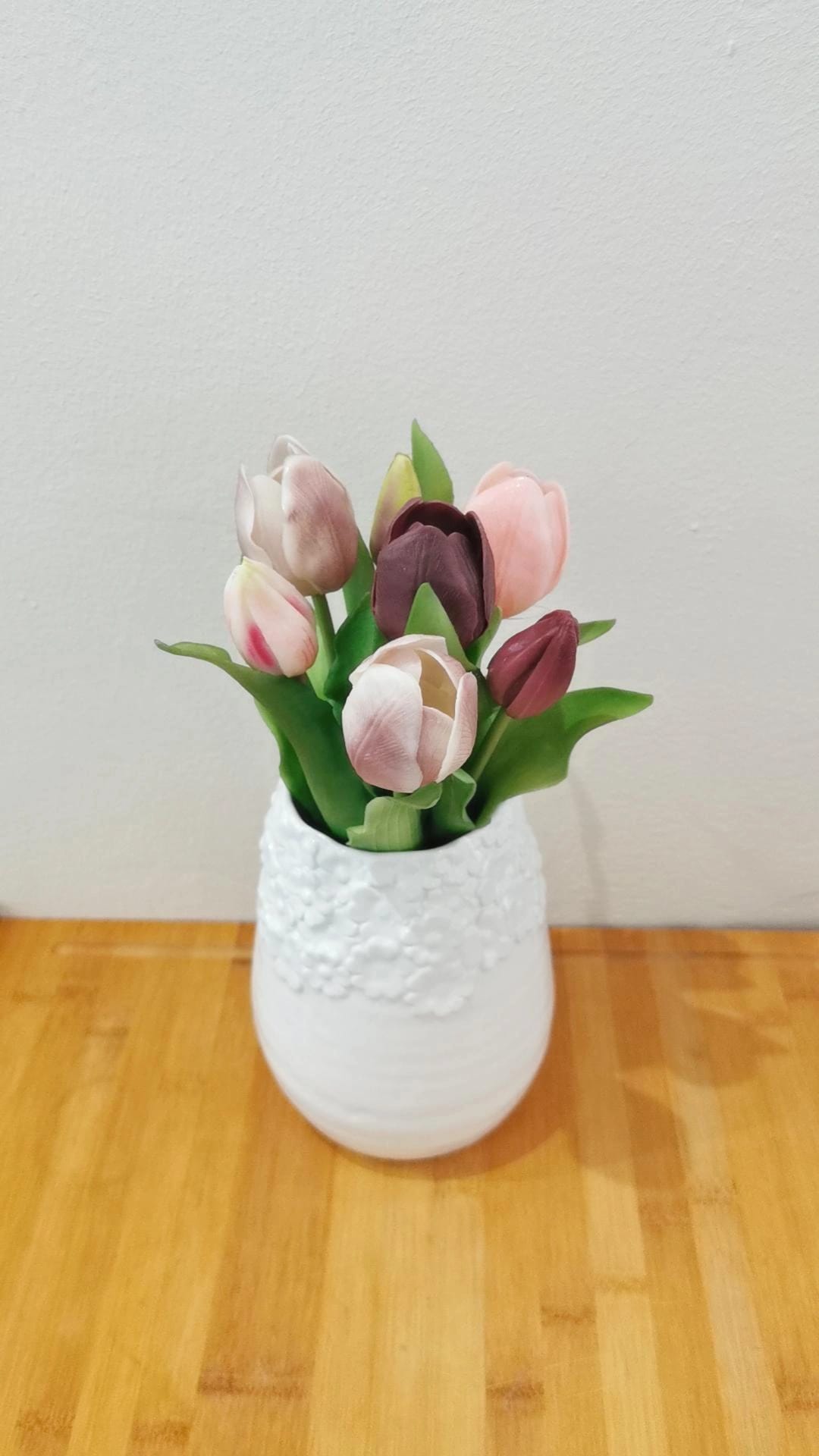 Tulpenbund Silikon - Real Touch Lila/Mauve