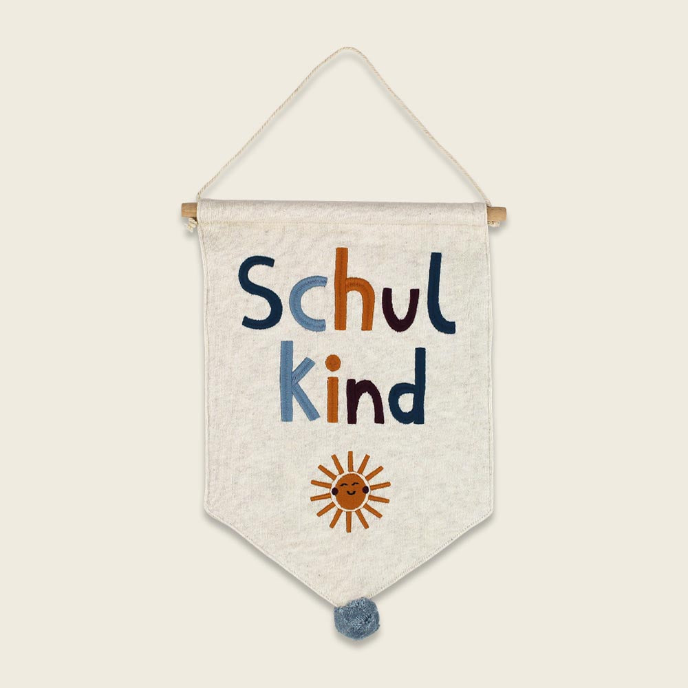 Wandbehang - Schulkind - Sonne