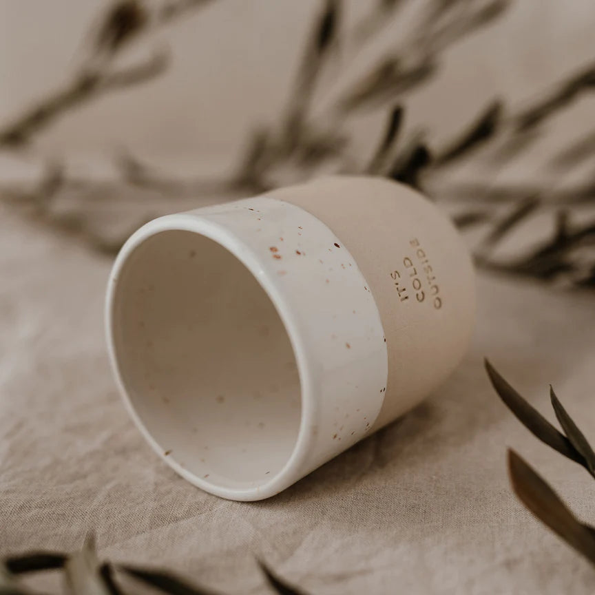 Eulenschnitt Becher Cold Outside