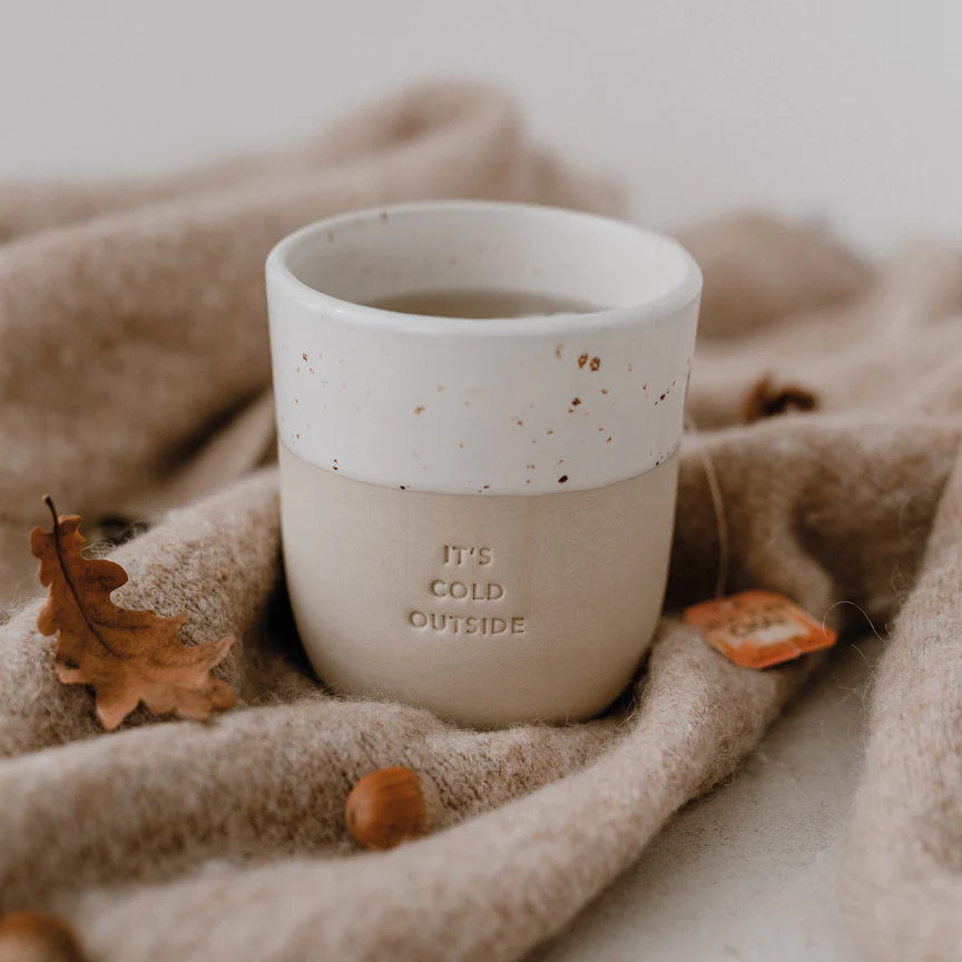 Eulenschnitt Becher Cold Outside