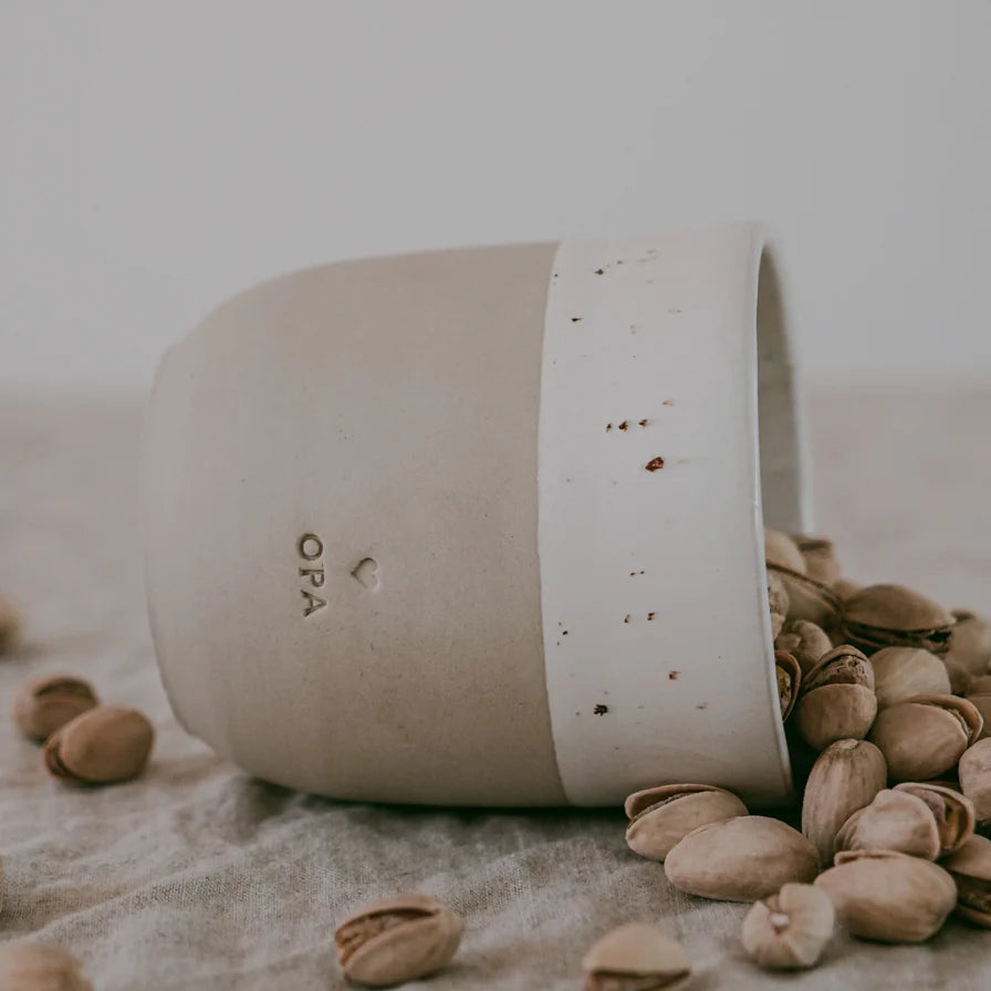 Eulenschnitt Becher Opa