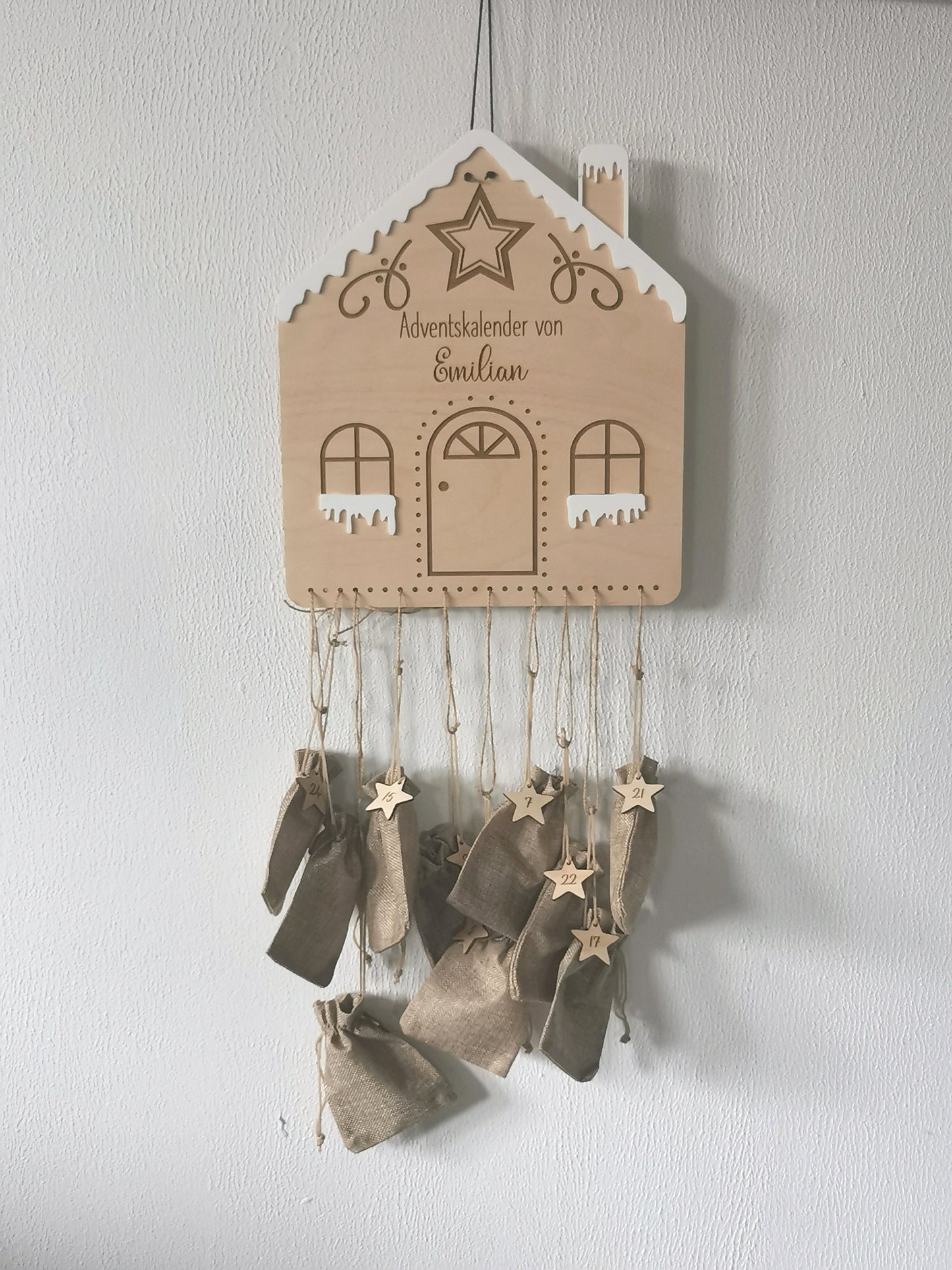 Adventskalender Lebkuchenhaus