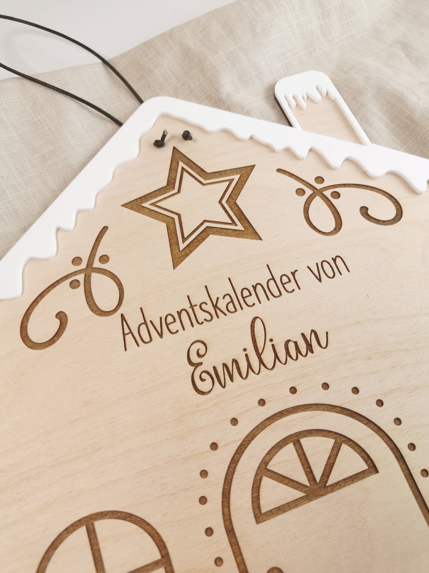 Adventskalender Lebkuchenhaus