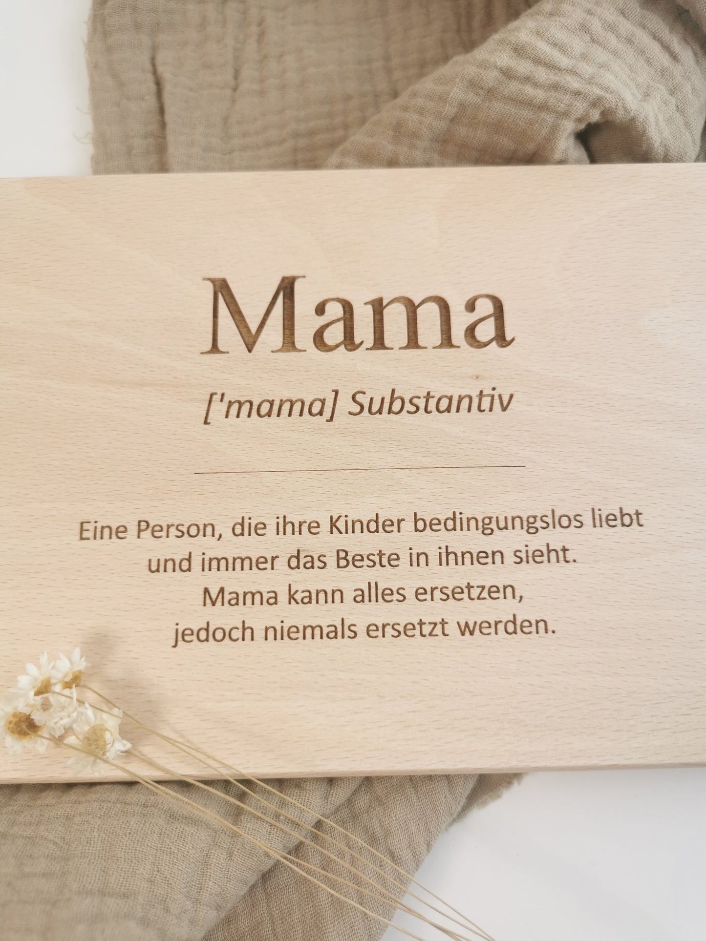 Frühstücksbrettchen Mama