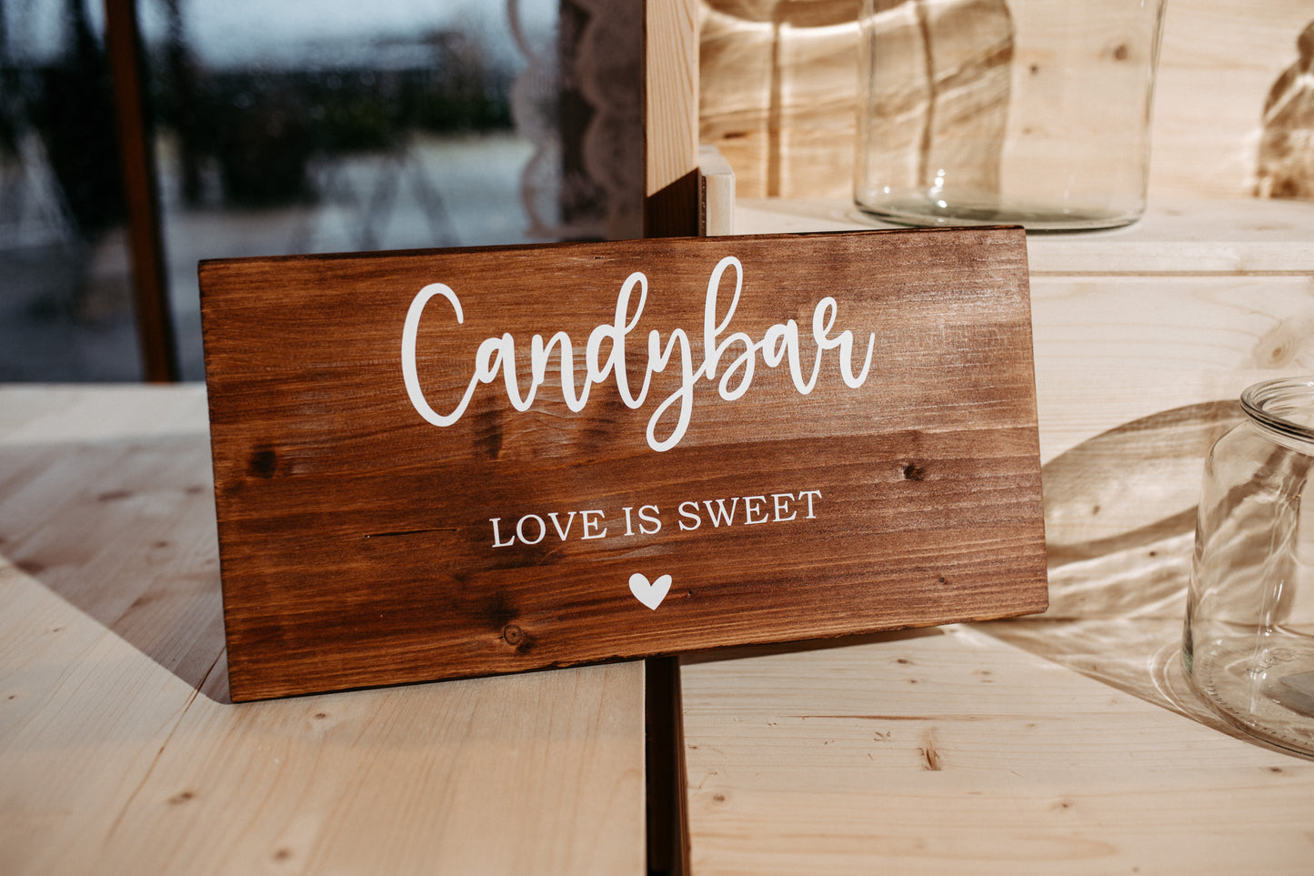 Schild Candybar