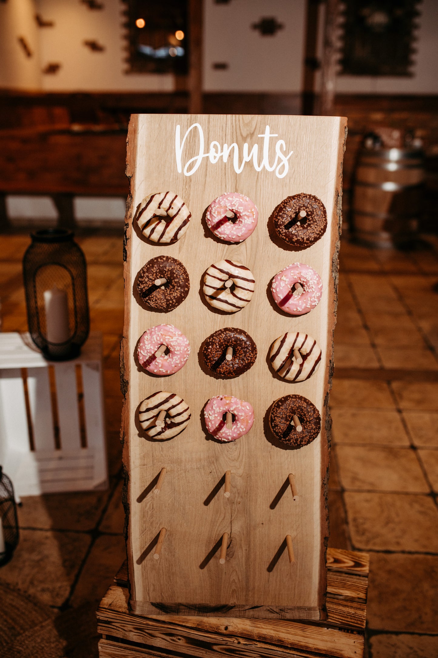 Donut Wand / Ständer für Candy Bar