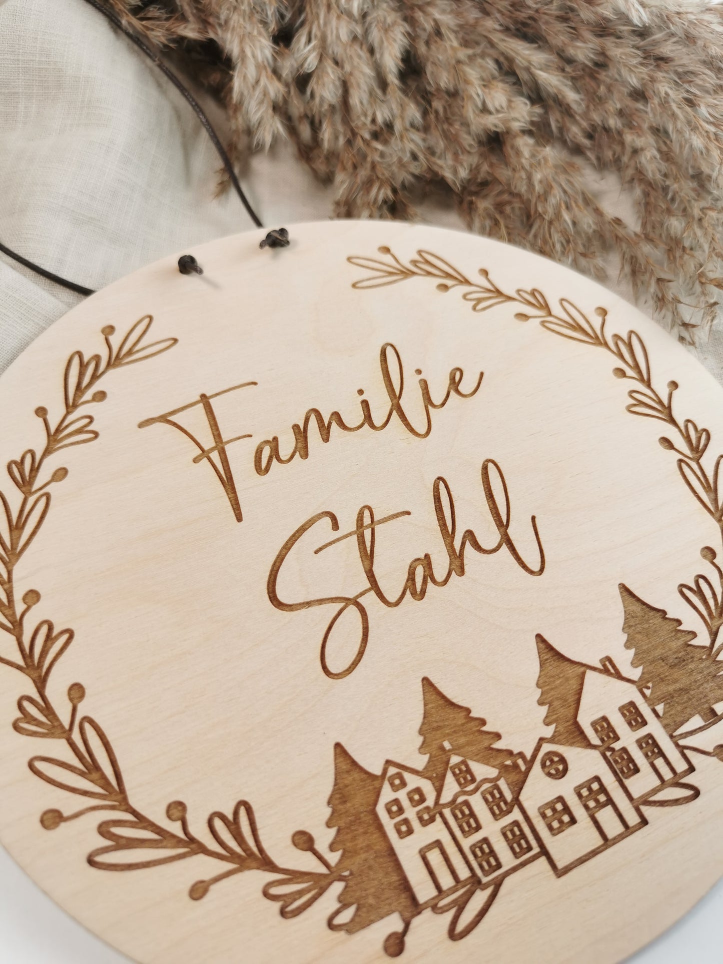 Familien Holzschild