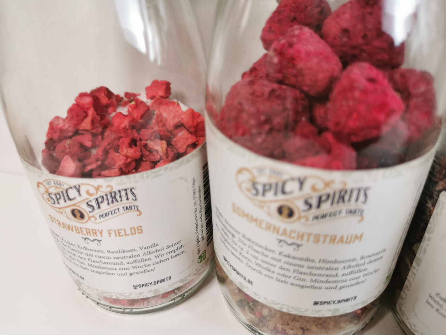 Geschenk-Set Holzbank mit Spicy Spirits