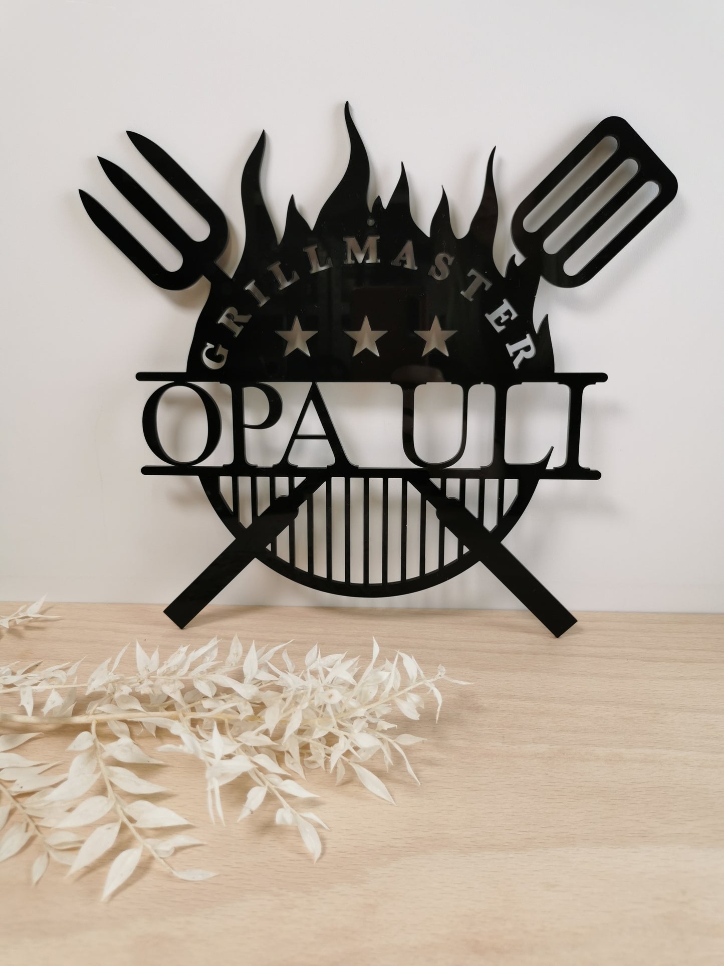 Gartenschild Grillmaster
