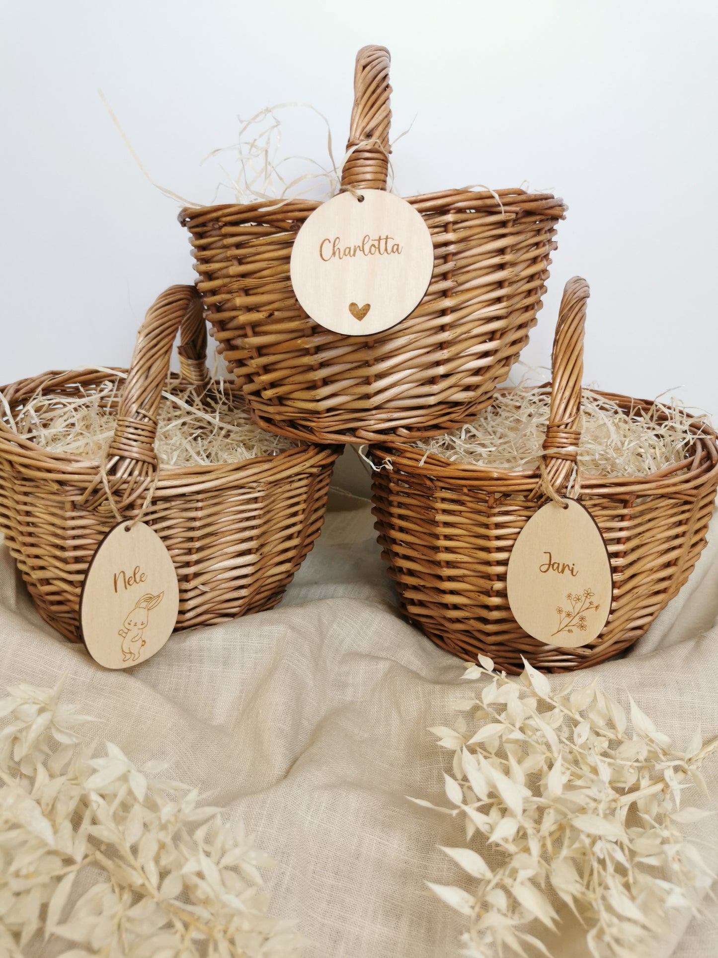 Osterkorb mit Anhänger