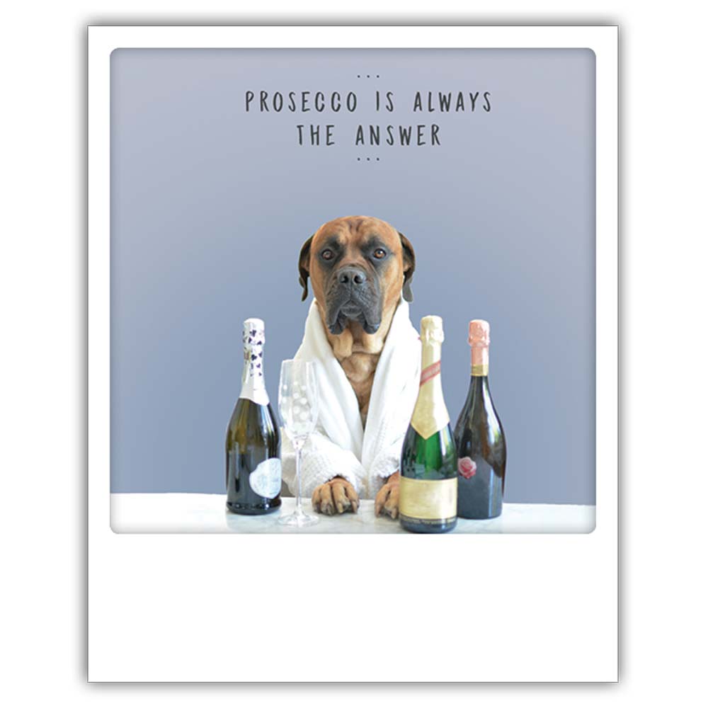 Pickmotion Postkarte - Always Prosecco