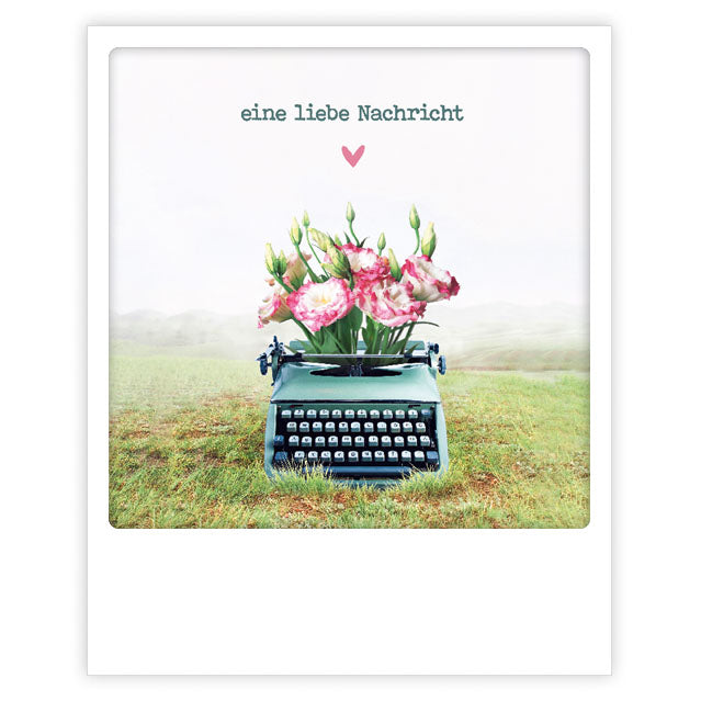 Pickmotion Postkarte - Liebe Nachricht