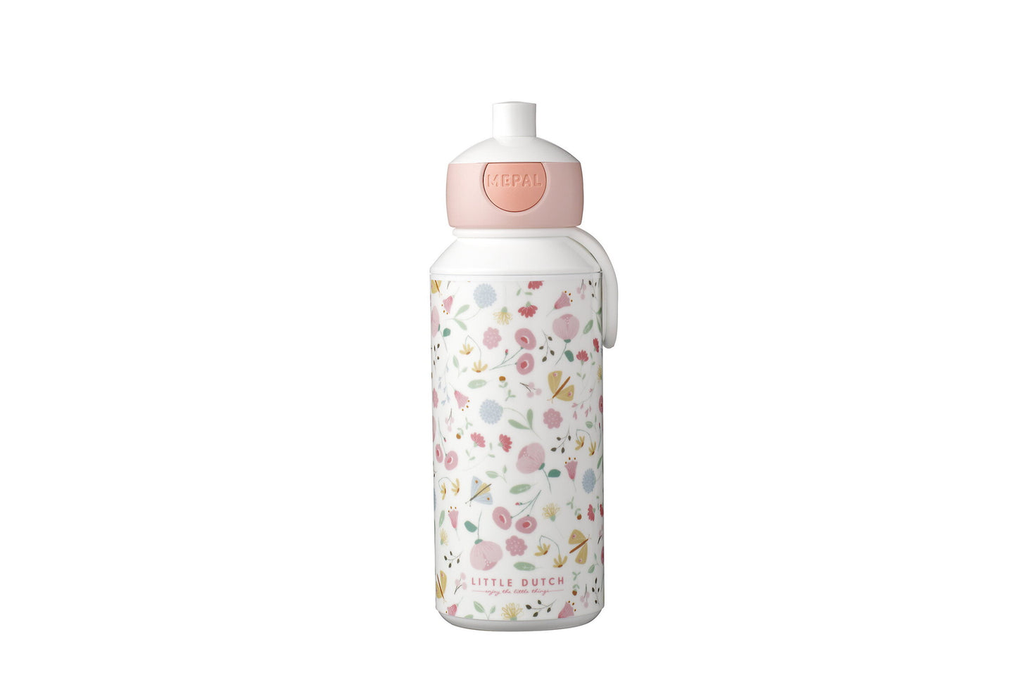 Little Dutch - Trinkflasche Pop-up Campus - Flowers & Butterflies