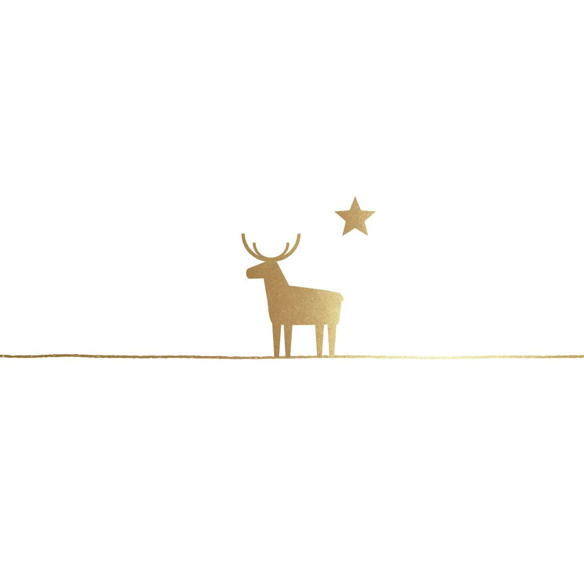 Servietten - Pure Deer 33x33 cm