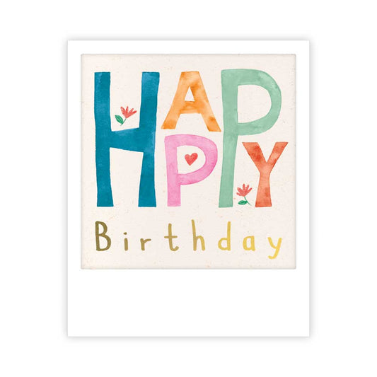 Pickmotion kleine Postkarte - Happy Happy Birthday