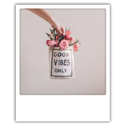 Pickmotion Postkarte - Good Vibes Only