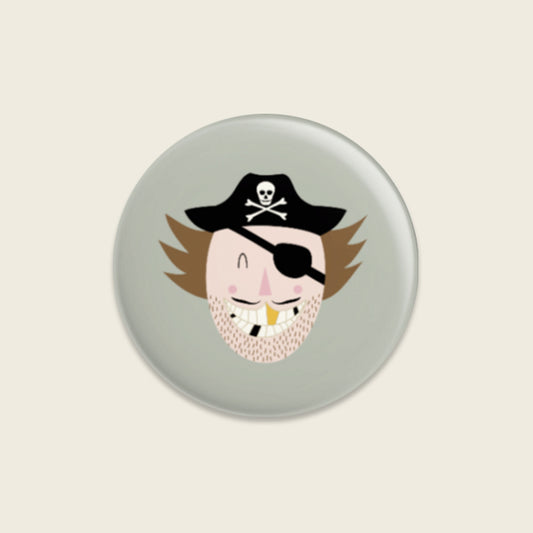 Button - Pirat, 32mm