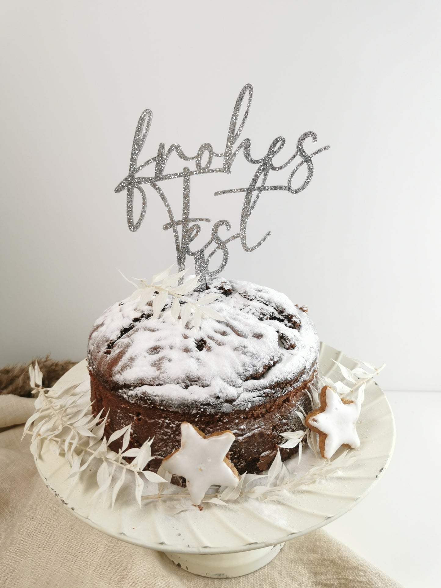 Caketopper Frohes Fest