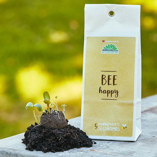 Bee Happy - 5er Seedbombs