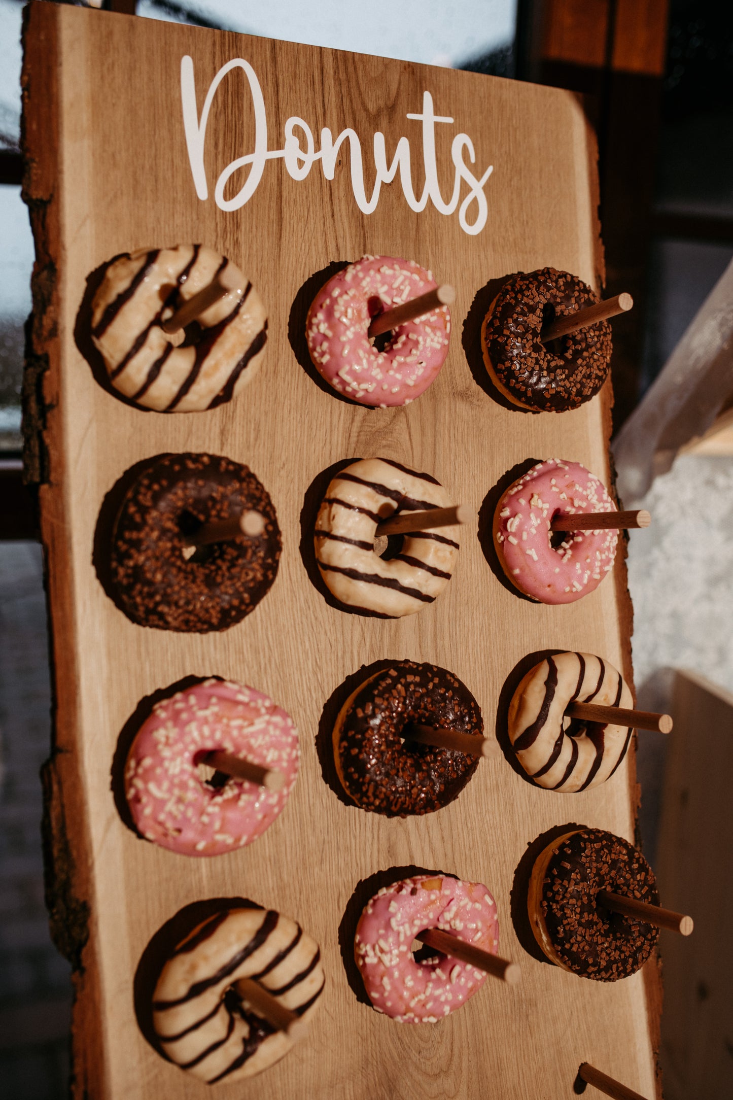 Donut Wand / Ständer für Candy Bar