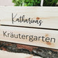 Holzkiste Kräutergarten