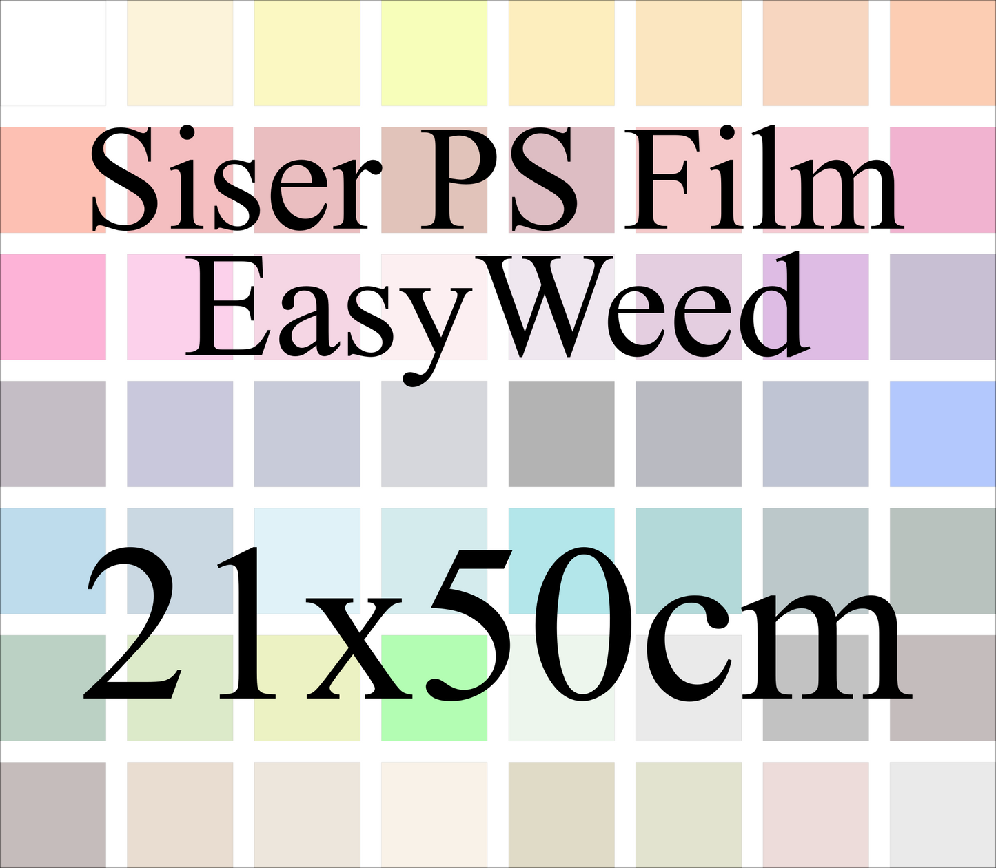 Siser PS Film EasyWeed 21x50cm