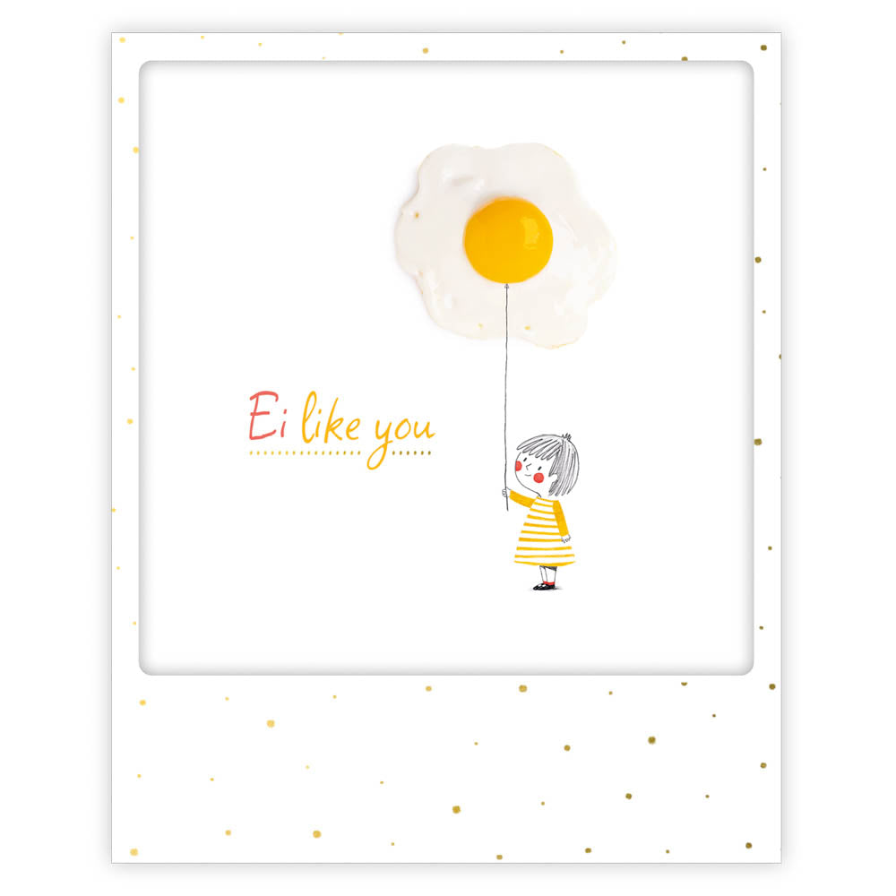 Pickmotion Postkarte - Ei like you